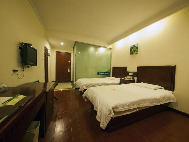 Greentree Inn Anhui Huaibei Renmin Road Business Hotel エクステリア 写真