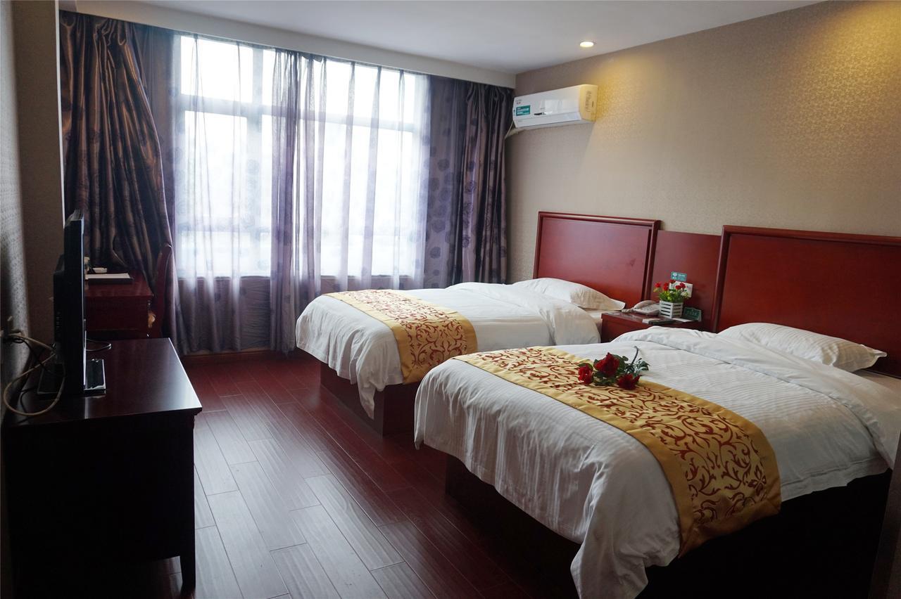 Greentree Inn Anhui Huaibei Renmin Road Business Hotel エクステリア 写真